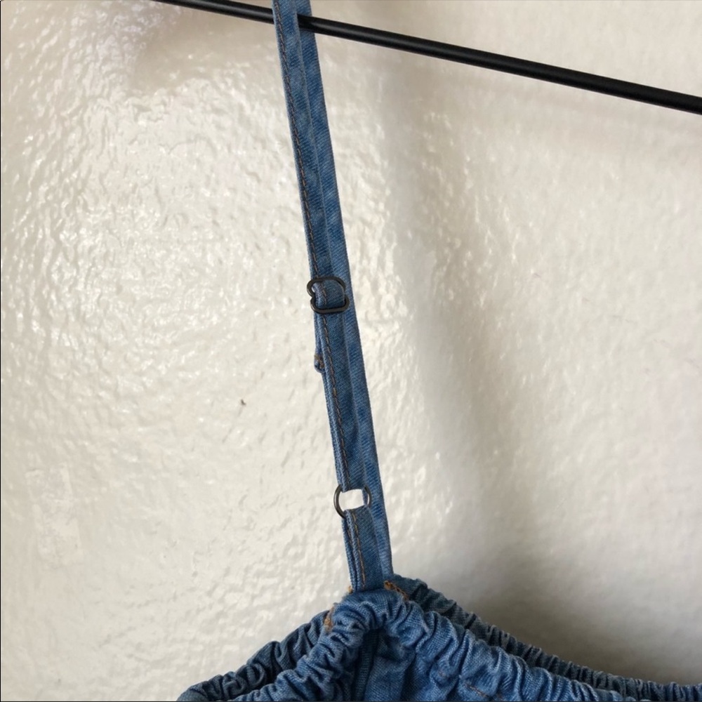 Splendid | Indigo One Shoulder Dress - Picture 5 of 6